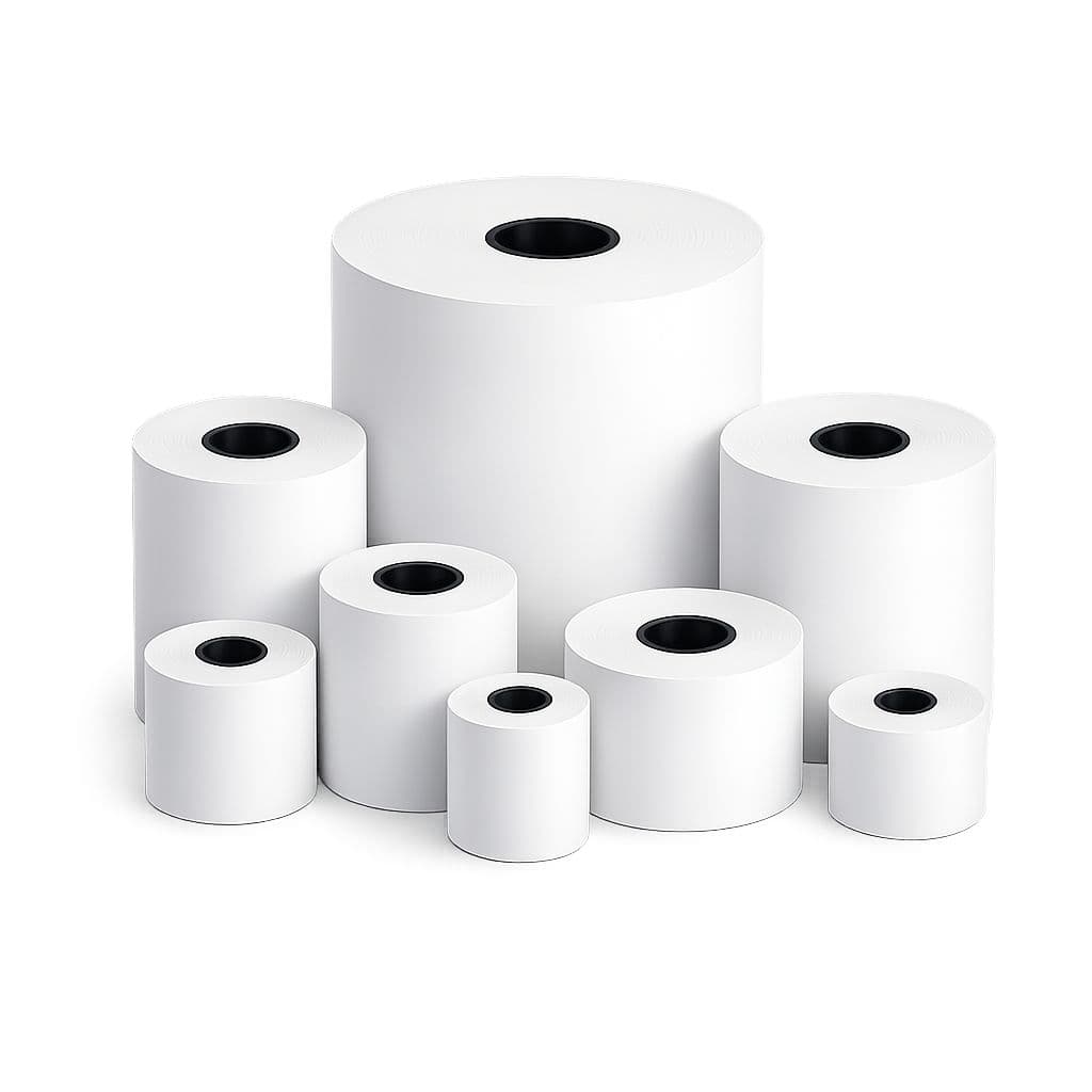 Range of GTSA paper roll sizes